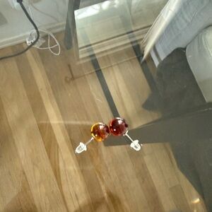 Amber Earrings
